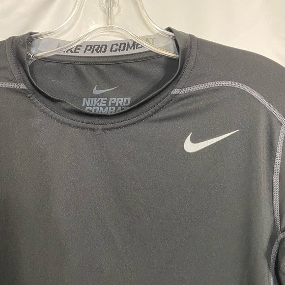 Nike pro combat Sri-fit long sleeve shirt men’s M - Picture 3 of 8